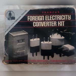Vintage Franzus Foreign Electricity Converter Kit